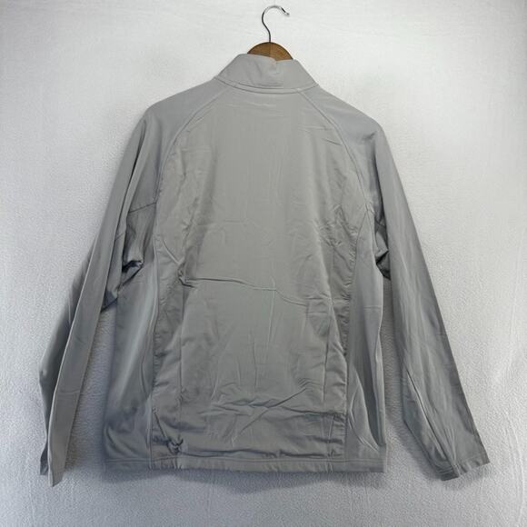 126th US Open Jacket Men's Medium Gray Full Zip Shinnecock Hills Golf Tech NEW - Picture 7 of 8